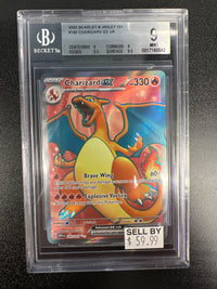 Charizard ex UR 183/165 BECKETT 9 #17160582