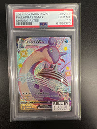 FA/LAPRAS VMAX SV111/SV122 PSA 10 #61968370