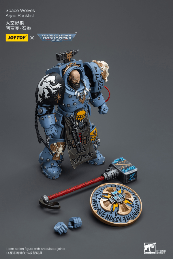 Space Wolves Arjac Rockfist - POKÉ JEUX