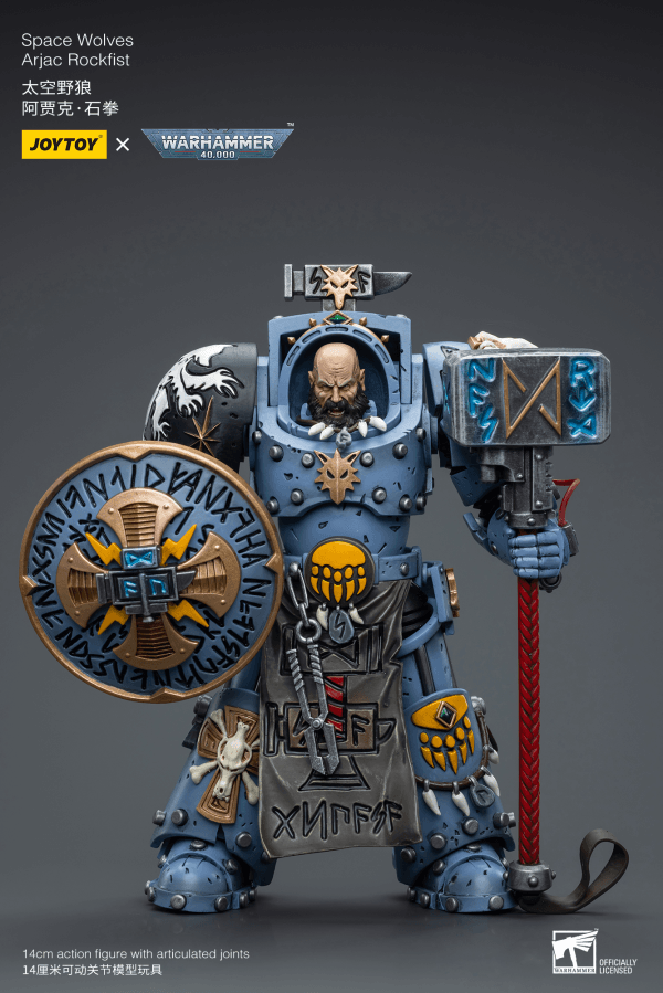 Space Wolves Arjac Rockfist - POKÉ JEUX