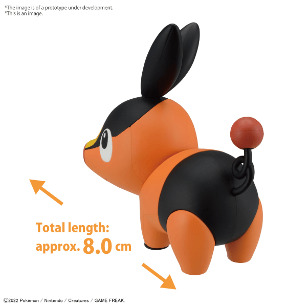 Pokémon Model Kit QUICK!! 14 Tepig - POKÉ JEUX