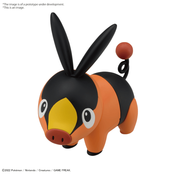 Pokémon Model Kit QUICK!! 14 Tepig - POKÉ JEUX