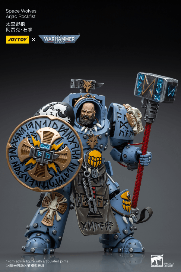 Space Wolves Arjac Rockfist - POKÉ JEUX