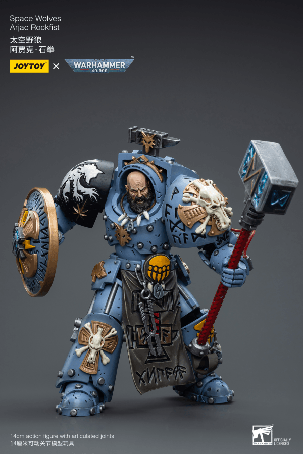 Space Wolves Arjac Rockfist - POKÉ JEUX