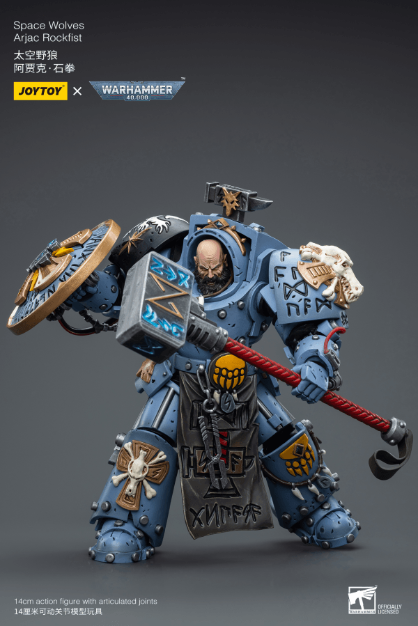 Space Wolves Arjac Rockfist - POKÉ JEUX