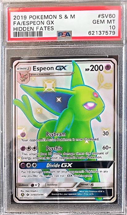 Espeon GX SV60/SV94 - grade 10 - POKÉ JEUX