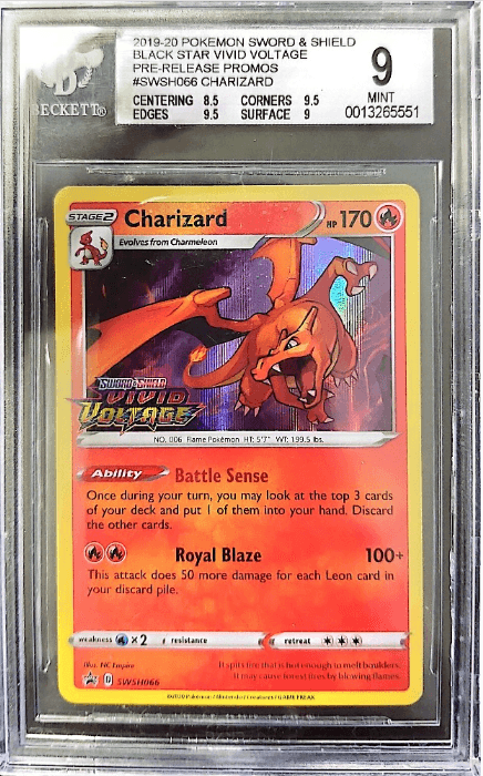 Charizard Sword & Shield - grade 9 - POKÉ JEUX