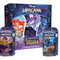 Combo 2 : Lorcana Le retour d'Ursula Coffret Collector + 2 decks (French) - POKÉ JEUX