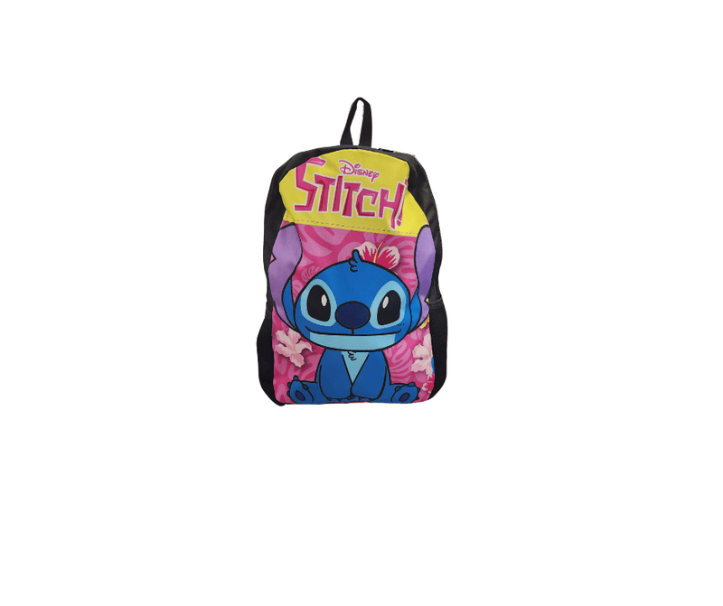 Stitch with flowers school bag - POKÉ JEUX