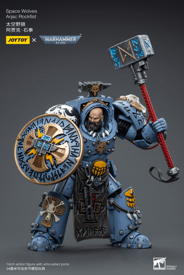 Space Wolves Arjac Rockfist - POKÉ JEUX