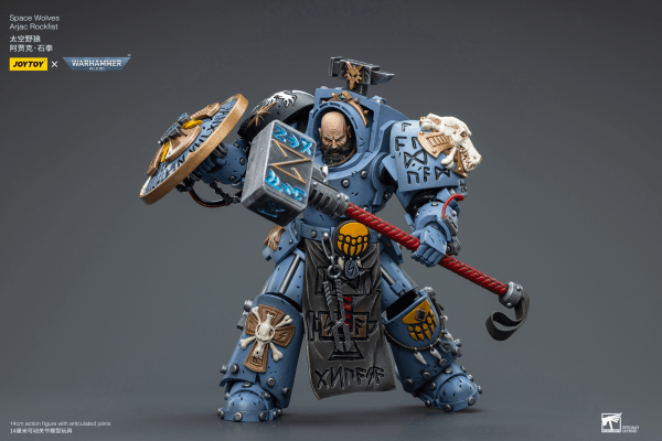 Space Wolves Arjac Rockfist - POKÉ JEUX