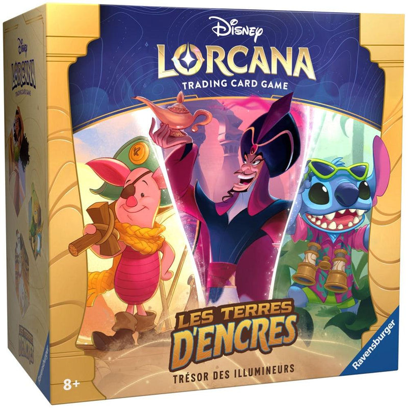 Combo 2 : Lorcana - Trove les Terres d'Encres + 2 decks (French) - POKÉ JEUX