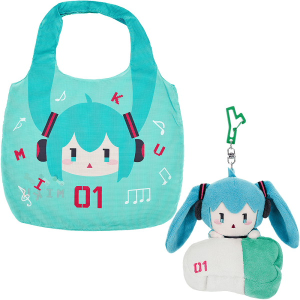 Hatsune Miku Plushie Reusable Bag - POKÉ JEUX