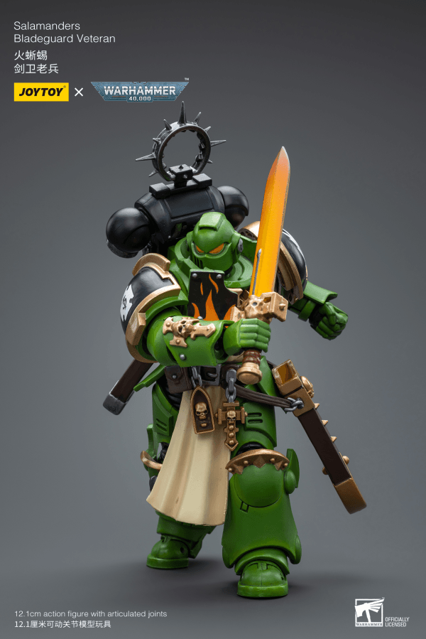 Warhammer 40K - Joytoy - Salamanders Bladeguard Veteran - POKÉ JEUX