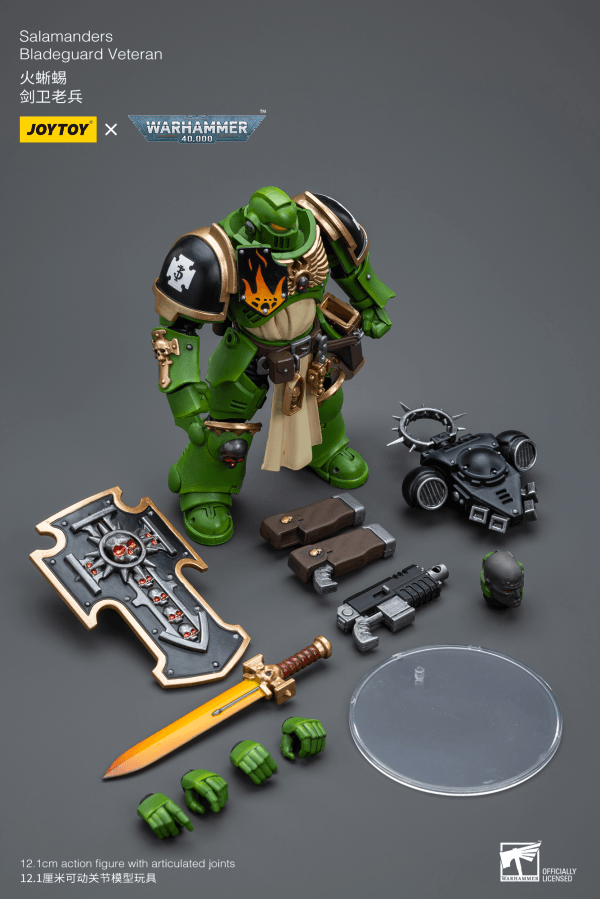 Warhammer 40K - Joytoy - Salamanders Bladeguard Veteran - POKÉ JEUX