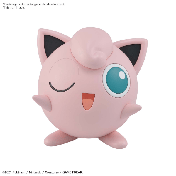 Pokemon Model Kit Quick!! 09 Jigglypuff - POKÉ JEUX