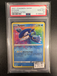 KYOGRE 021/072 PSA 10 #61968401