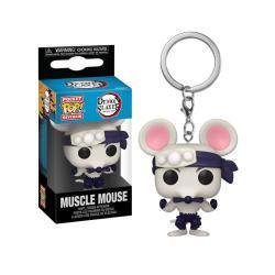 Funko POP! Keychain Demon Slayer Muscle Mouse - POKÉ JEUX