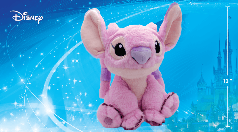 Disney Soft Plush Lilo & Stitch Medium - Angel - POKÉ JEUX