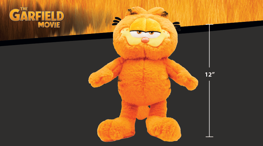 Garfield - Soft Plush Medium - POKÉ JEUX