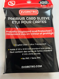 REGULAR SLEEVES (100 PACK) - EVORETRO