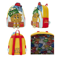 Loungefly - McDonald’s Triple Pocket Fry Guys Backpack - POKÉ JEUX