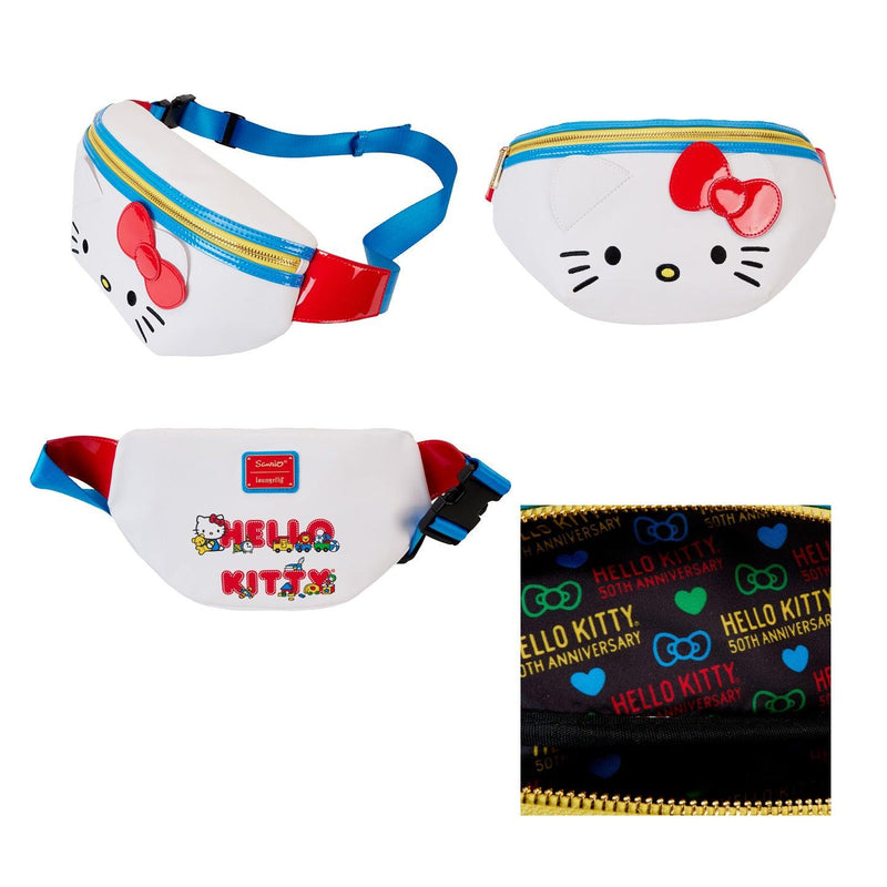 Loungefly - Sanrio Hello Kitty 50th Anniversary Belt Bag - POKÉ JEUX