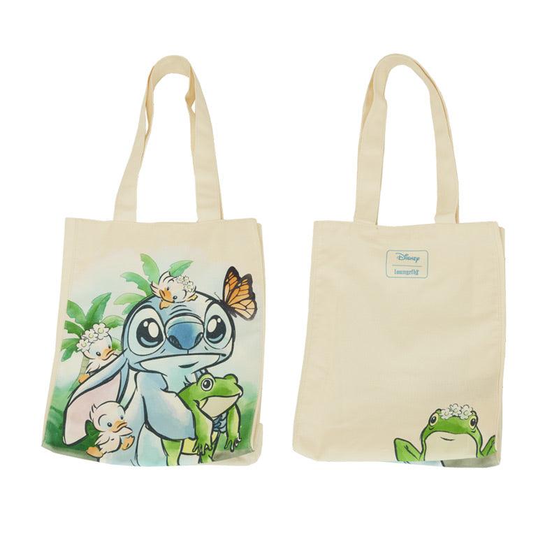 Loungefly - Disney Stitch Springtime Canvas Tote - POKÉ JEUX