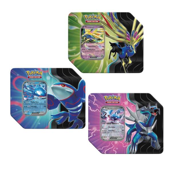 (PRE ORDER) BUNDLE OF 3 POKEMON 2025 Q1 TIN AZURE LEGENDS