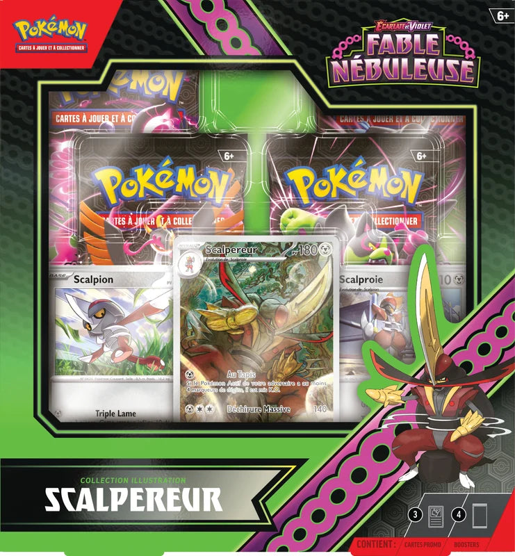 (FRENCH) POKEMON SV6.5 SHROUDED FABLE KINGAMBIT ILLUSTRATION COLLECTION