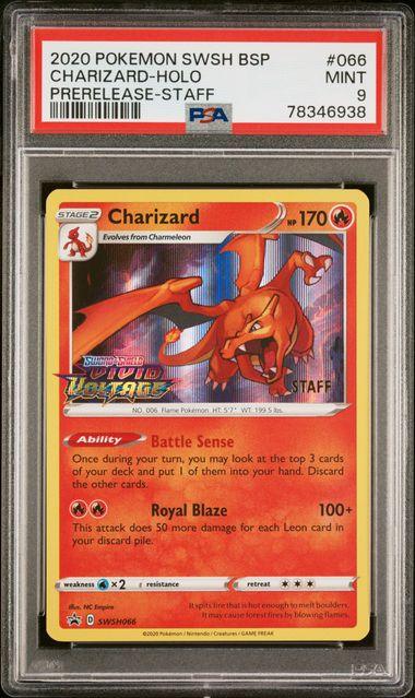 Charizard SWSH066 - grade 9 - POKÉ JEUX