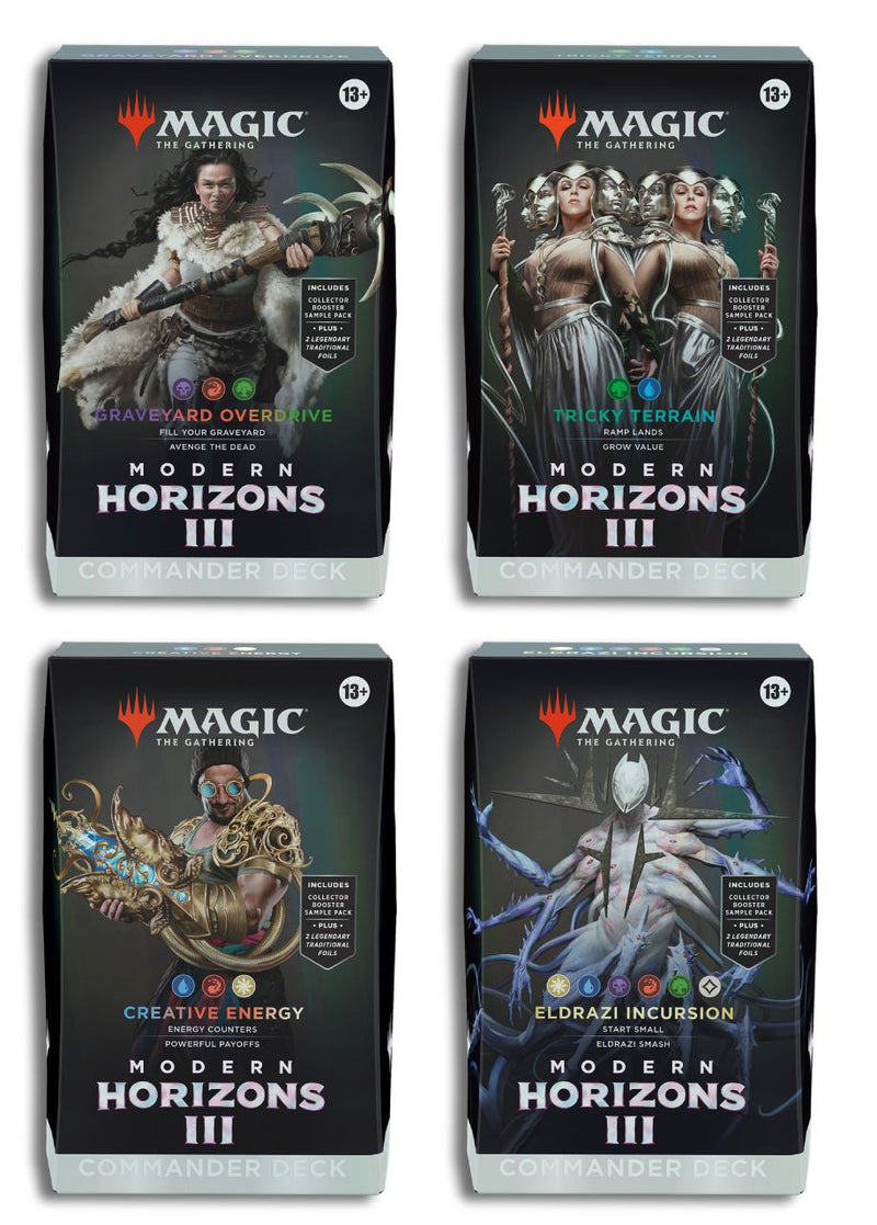 MTG - Modern Horizons 3 - Commander Deck - Set of 4