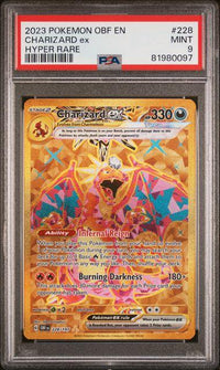 Charizard ex 228/197 - grade 9 - POKÉ JEUX