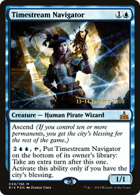 Timestream Navigator [Rivals of Ixalan Prerelease Promos]