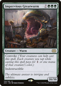 Impervious Greatwurm [Double Masters 2022]