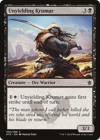 Unyielding Krumar [Khans of Tarkir]