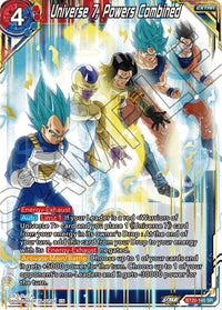 Universe 7, Powers Combined (BT20-140) [Power Absorbed] - POKÉ JEUX