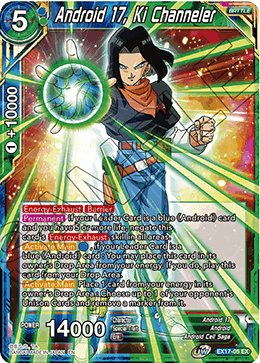 Android 17, Ki Channeler (EX17-05) [Saiyan Booster] - POKÉ JEUX