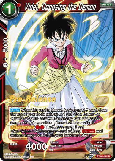 Videl, Opposing the Demon (BT15-015) [Saiyan Showdown Prerelease Promos] - POKÉ JEUX