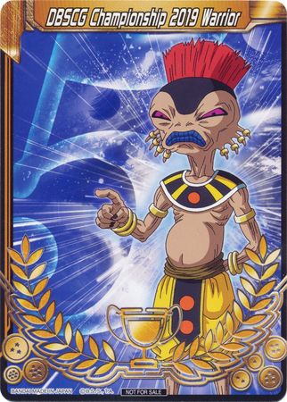 DBSCG Championship 2019 Warrior (Merit Card) - Universe 5 "Arak" (5) [Tournament Promotion Cards]