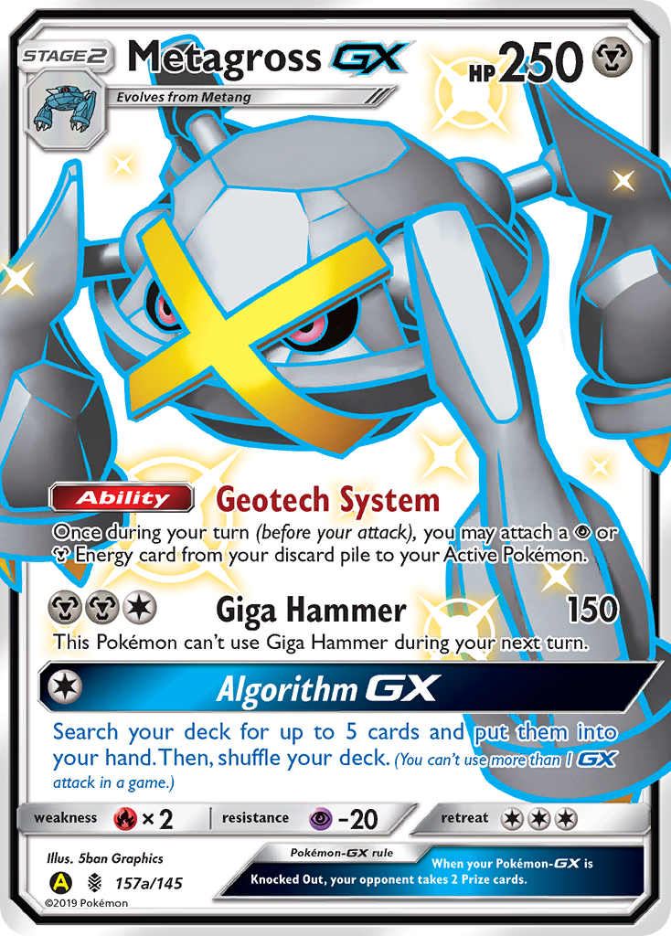 Metagross GX (157a/145) [Alternate Art Promos]