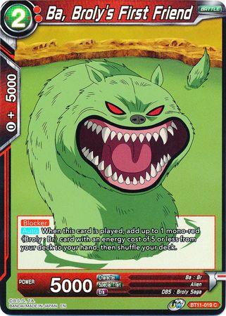 Ba, Broly's First Friend (BT11-019) [Vermilion Bloodline 2nd Edition] - POKÉ JEUX