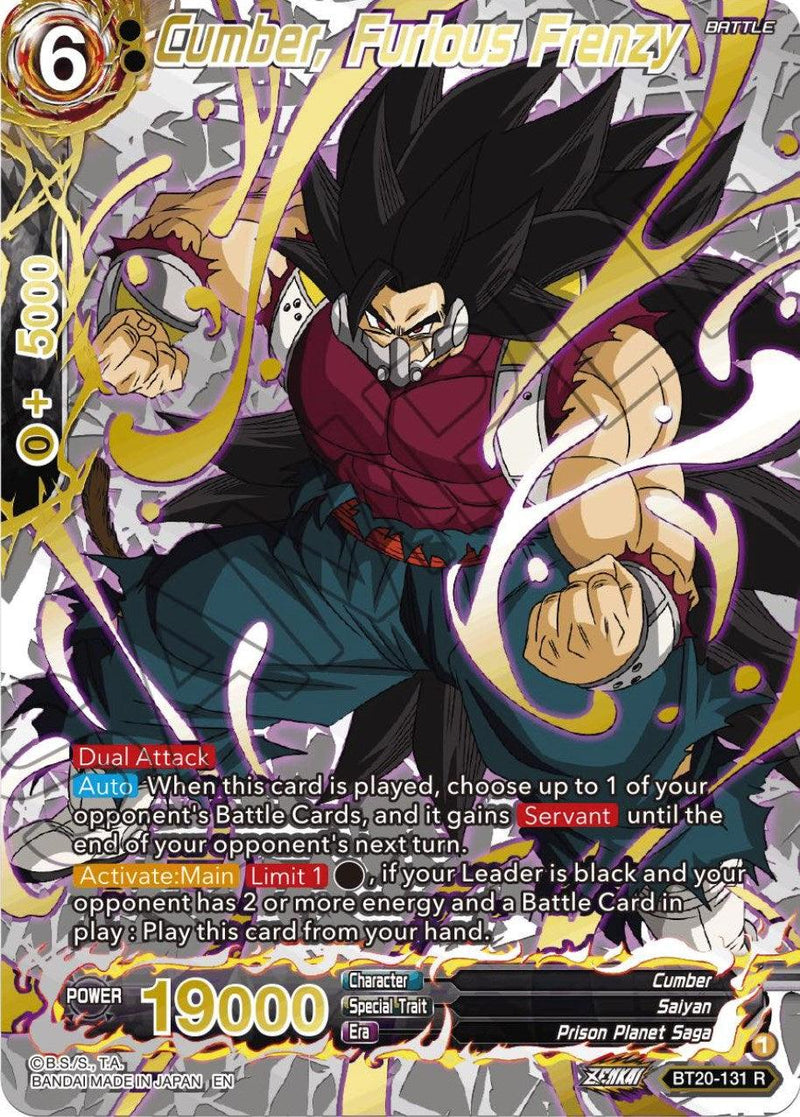 Cumber, Furious Frenzy (Gold-Stamped) (BT20-131) [Power Absorbed] - POKÉ JEUX