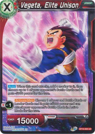 Vegeta, Elite Unison (BT10-005) [Rise of the Unison Warrior] - POKÉ JEUX