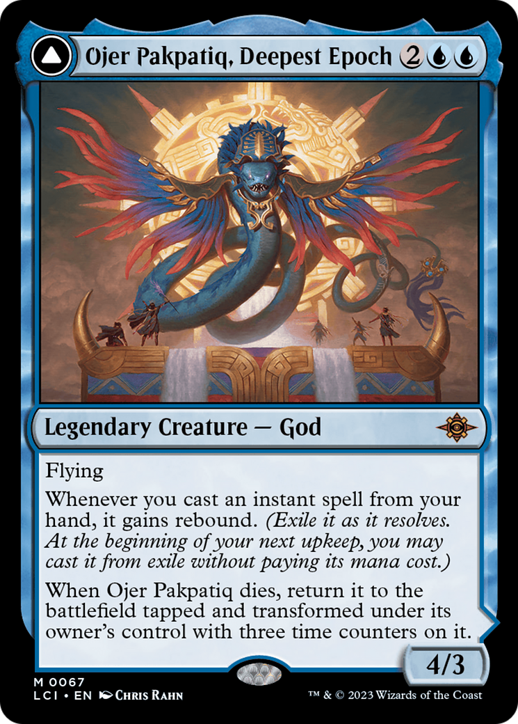 Ojer Pakpatiq, Deepest Epoch // Temple of Cyclical Time [The Lost Caverns of Ixalan]