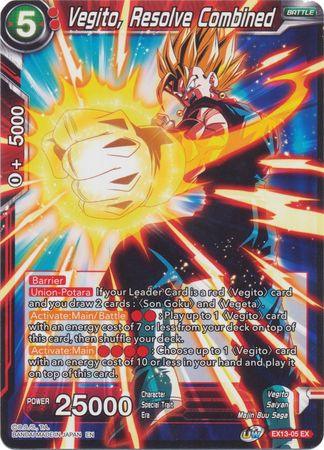 Vegito, Resolve Combined (EX13-05) [Special Anniversary Set 2020] - POKÉ JEUX