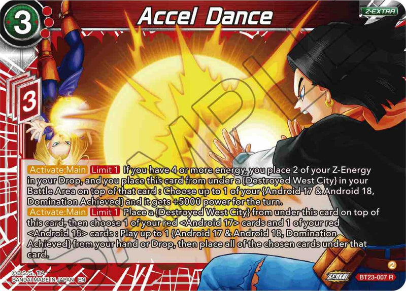 Accel Dance (BT23-007) [Perfect Combination] - POKÉ JEUX