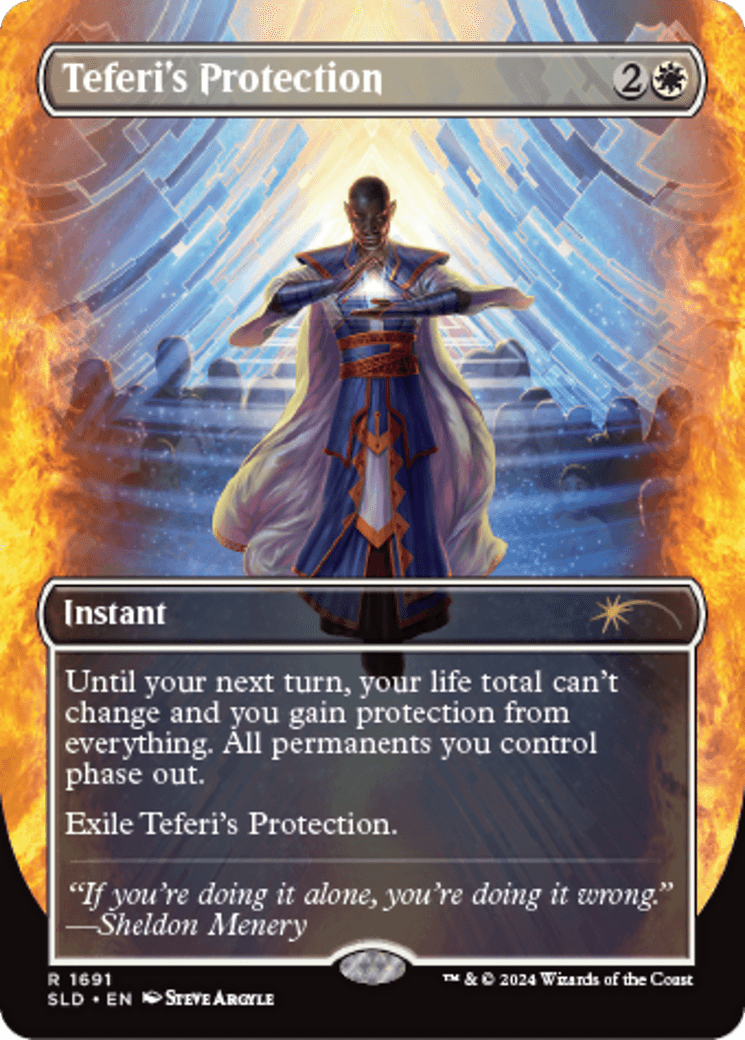 Teferi's Protection (1691) [Secret Lair: Sheldon's Spellbook] - POKÉ JEUX