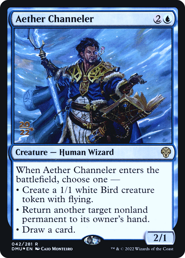 Aether Channeler [Dominaria United Prerelease Promos]