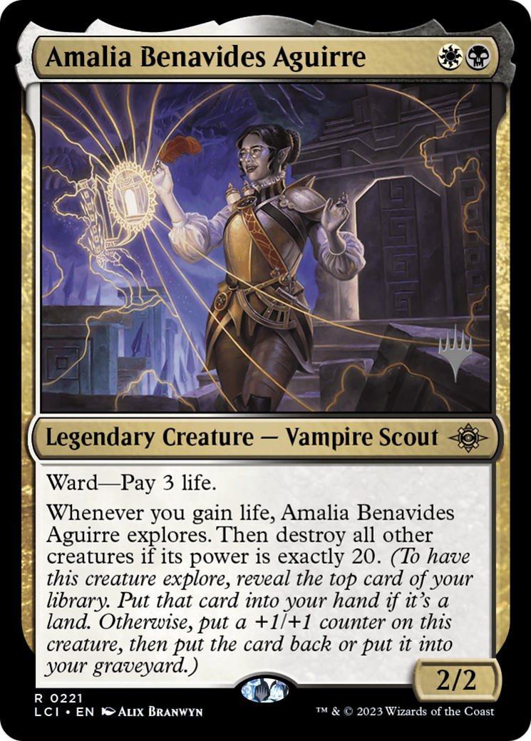 Amalia Benavides Aguirre (Promo Pack) [The Lost Caverns of Ixalan Promos]